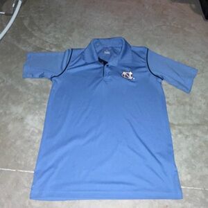 Champion Light Blue Polo Shirt with Logo